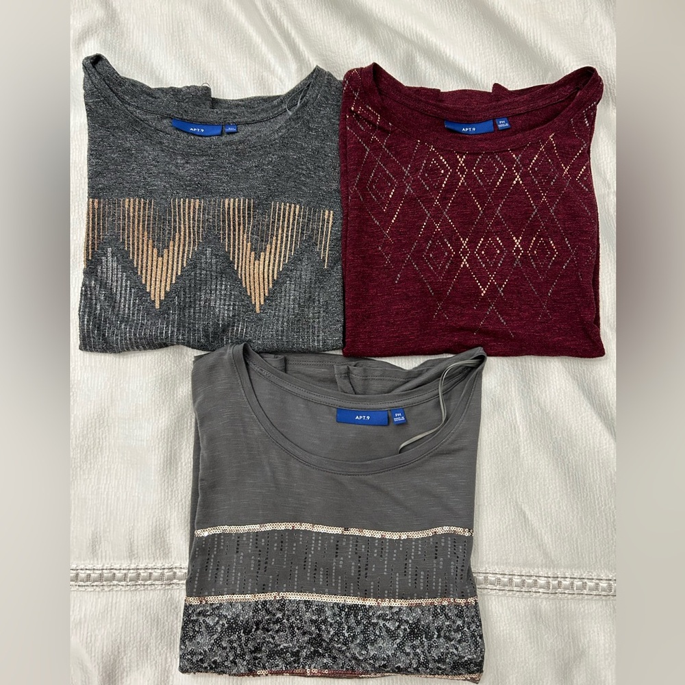 Apt 9 tees